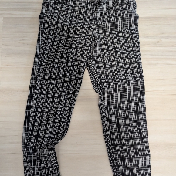 Soho Apparel Pants - Soho Apparel Womens Black and White Plaid Pants